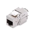 Miniatyrbild 1 av 2: Set med 24 skärmade Keystone Professional CAT 6A-moduler, verktygsfri installation