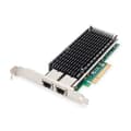 Miniatyrbild 1 av 4: DIGITUS NÄTVERKSADAPTER 10 GBIT-S DUAL PORT ETHERNET SERVER PCIE