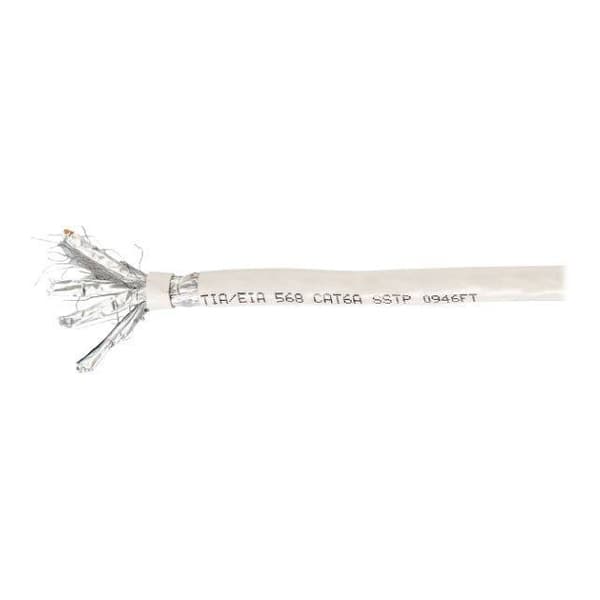 Bulkkabel - UTRUSTNING - CAT 6a - 100 m - SFTP - Beige