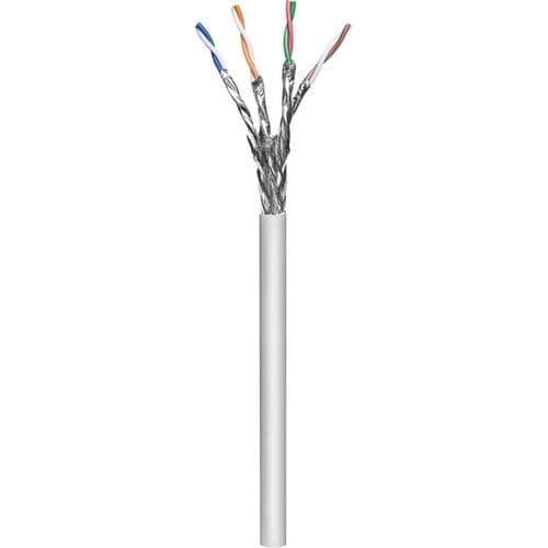 Nätverkskabel INTELLINET 704953 100m Cat6a S-FTP (S-STP) Grå