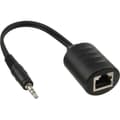 Miniatyrbild 3 av 4: Passiv ljudförlängare via LAN - INLINE - 89003 - 2x RCA M / 3,5 mm-kontakt - RJ45 - Max 50m