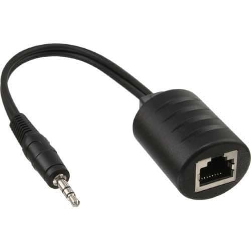 Passiv ljudförlängare via LAN - INLINE - 89003 - 2x RCA M / 3,5 mm-kontakt - RJ45 - Max 50m