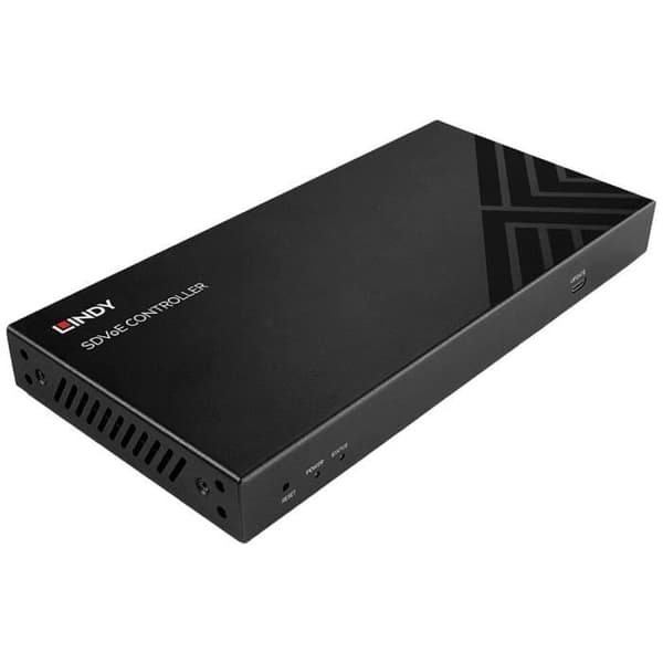 SDVoE-kontroller - LINDY - 4K60 - Svart - 10G-nätverk - Multivyer och videoväggar