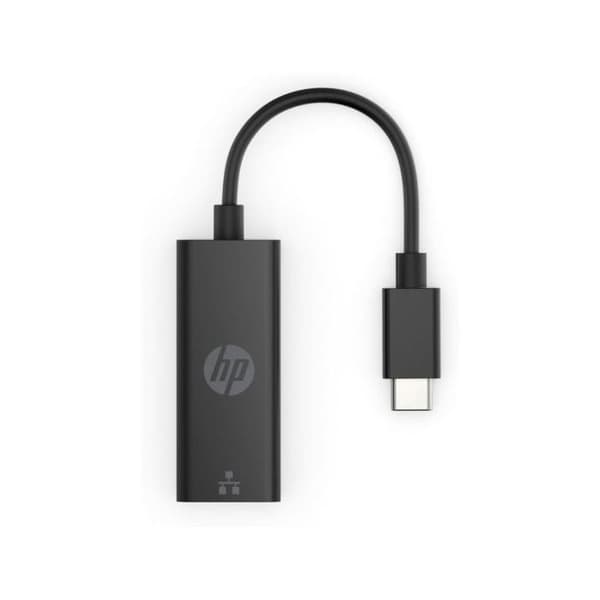 HP USB-C Adapter - RJ45 G2 - Svart - Nätverkskabel