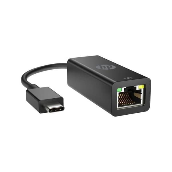 HP USB-C Adapter - RJ45 G2 - Svart - Nätverkskabel