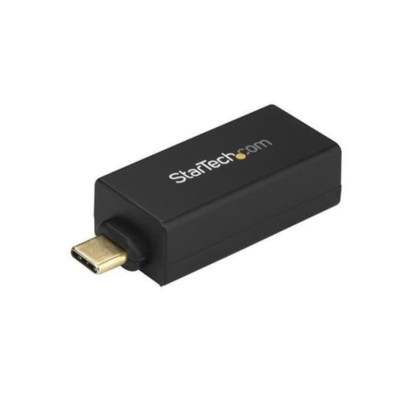 USB-C nätverksadapter - StarTech - Gigabit Ethernet - 1 port - Svart - USB 3.0 Type-C Svart