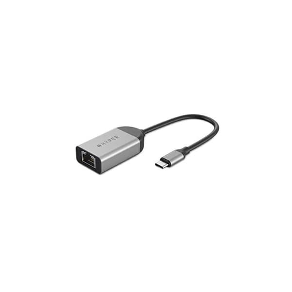 USB C till RJ45-adapter Hyper HD425B Silver