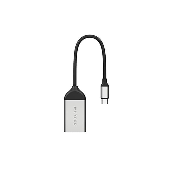 USB C till RJ45-adapter Hyper HD425B Silver