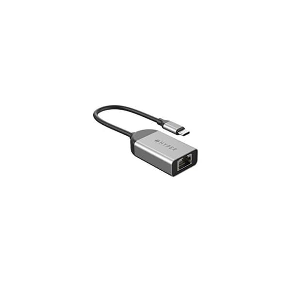 USB C till RJ45-adapter Hyper HD425B Silver
