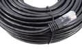 Miniatyrbild 3 av 4: Smedz - 50M/CAT6/KOPPAR - CAT6 PE UTP 24 AWG Plug and Play nätverkskabel av koppar för inomhus/utomhusbruk - Svart 50m Svart