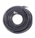 Miniatyrbild 2 av 4: Smedz - 50M/CAT6/KOPPAR - CAT6 PE UTP 24 AWG Plug and Play nätverkskabel av koppar för inomhus/utomhusbruk - Svart 50m Svart