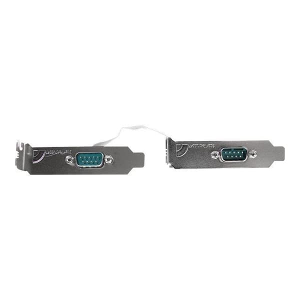 Lågprofil PCI Express-kort med 2 RS232 serieportar - STARTECH - UART 16550 - PC