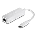Miniatyrbild 1 av 3: TRENDNET USB-C (Typ C) till Gigabit Ethernet-adapter - TUC-ETG (Version v1.0R)