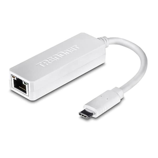 TRENDNET USB-C (Typ C) till Gigabit Ethernet-adapter - TUC-ETG (Version v1.0R) Vit