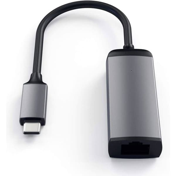 Typ-C till hona Ethernet SA-ST-TCEN Satechi Single Wing Adapter Grå