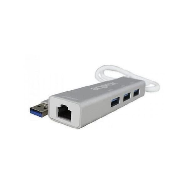 Nätverksadapter ca! APPC07GHUB LAN 10/100/1000 USB 3.0 Grå
