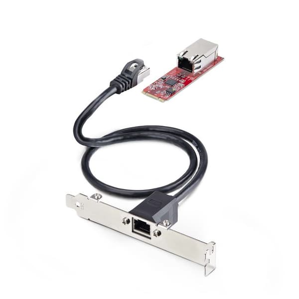 Nätverkskort M.2 2280 - STARTECH - 2.5GbE - Intel I225-V - Kompatibelt med Windows/VMware/Linux - NBASE-T 802.3bz