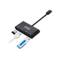 Miniatyrbild 2 av 4: Nanokabel 10.16.4401-BK, USB 2.0, USB 3.0 (3.1 Gen 1) Typ-C, 0,1 m, USB, svart, 180 mm