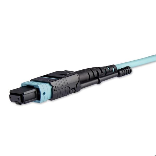 StarTech.com MPO8LCPL3M, 3 m, OM3, MPO-MTP, 8x LC, Hane-Hane, Aqua