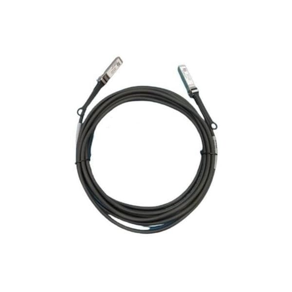 DELL nätverkskabel - 5 m dubbelaxlig - för server, lagringsenhet - första ände: 1 x SFP+ nätverk