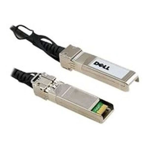 DELL nätverkskabel - 5 m dubbelaxlig - för server, lagringsenhet - första ände: 1 x SFP+ nätverk