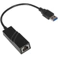 Miniatyrbild 2 av 2: USB 3.0-adapter - PREMIUMCORD - RJ45 Ethernet - 10/100/1000 Mbit - Svart - Plug and Play