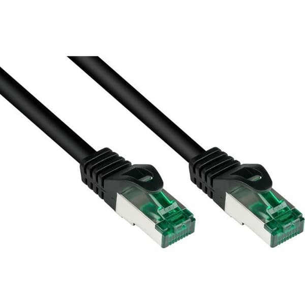 Nätverkskabel utomhus - GODA ANSLUTNINGAR - Cat6a - 10 gigabit - 60m - IP66 - S/FTP