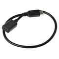 Miniatyrbild 3 av 3: USB-C Hona till Micro USB Hane Adapterkabel - DLH - Charge &amp; Sync - Svart