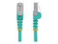 Miniatyrbild 3 av 3: Ethernet-kabel - Startech - NLAQ-50C-CAT6A-PATCH - 10 Gbps - 50 cm - LSZH-beläggning