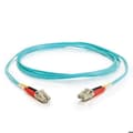 Miniatyrbild 2 av 3: Fiberoptisk kabel C2G 85554 - 10m - LC-LC - OM3 - Halogenfri - Blå