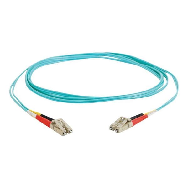 Fiberoptisk kabel C2G 85554 - 10m - LC-LC - OM3 - Halogenfri - Blå