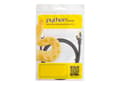 Miniatyrbild 4 av 4: Python® serie - 8070PY-150S - Python patchkabel med Cat.7 råkabel S/FTP PiMF halogenfri 15m svart
