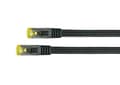 Miniatyrbild 1 av 4: Python® serie - 8070PY-150S - Python patchkabel med Cat.7 råkabel S/FTP PiMF halogenfri 15m svart