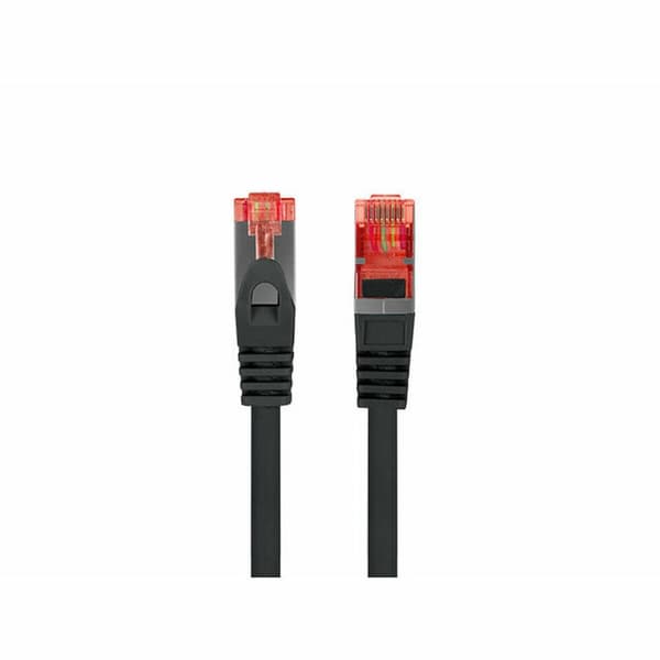 Nätkabel UTP Styv Kategori 6 Lanberg PCF6-10CU-1000-BK Svart 10 m