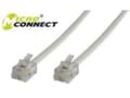 Miniatyrbild 2 av 4: Microconnect - MPK105 - Modulär rak - Telefonkabel - RJ-11 (6-polig) (M) till RJ-11 (6-polig) (M) - 5 m