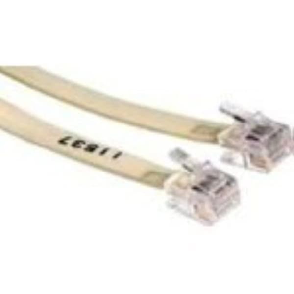 Microconnect - MPK105 - Modulär rak - Telefonkabel - RJ-11 (6-polig) (M) till RJ-11 (6-polig) (M) - 5 m
