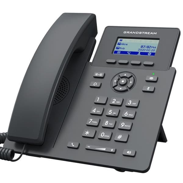 IP-telefon - Grandstream - GRP2601 - 2 SIP-konton - 2,41" LCD-skärm - EHS-kompatibel