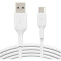 Miniatyrbild 1 av 4: BELKIN - kabel - Kabel USB-A till USB-C 2M, Vit
