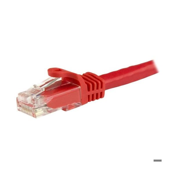 Kopplingskabel CAT6 - STARTECH - 1,5 m - Röd - UTP - RJ-45