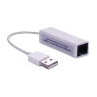 Nätverksadapter - MicroConnect - USB 2.0 - 10Mb LAN - Vit