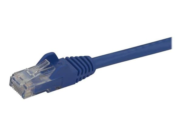 7m Hookless Cat6 Gigabit UTP nätverkskabel - STARTECH - Blå - Guldpläterade kontakter
