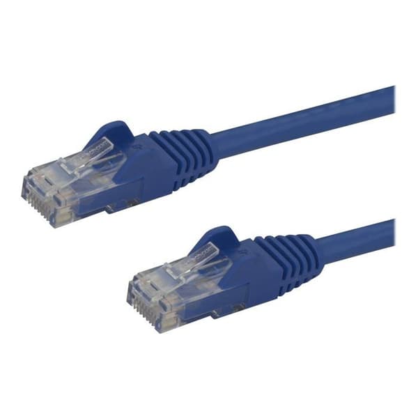 7m Hookless Cat6 Gigabit UTP nätverkskabel - STARTECH - Blå - Guldpläterade kontakter