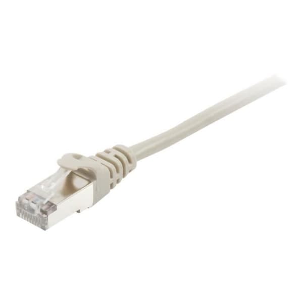 CAT 6a patchkabel - UTRUSTNING - 1m - SFTP, PiMF - Vit