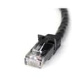 Miniatyrbild 2 av 3: Nätverkskabel Cat6 Gigabit UTP - STARTECH - 10 m - RJ45 Hane/Hane - Svart - Anti-krok
