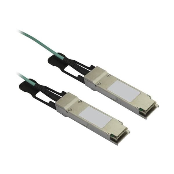 QSFP+ 40G aktiv optisk kabel - STARTECH - 10m - Svart - 40GBase direktanslutningskabel - Optisk fiber