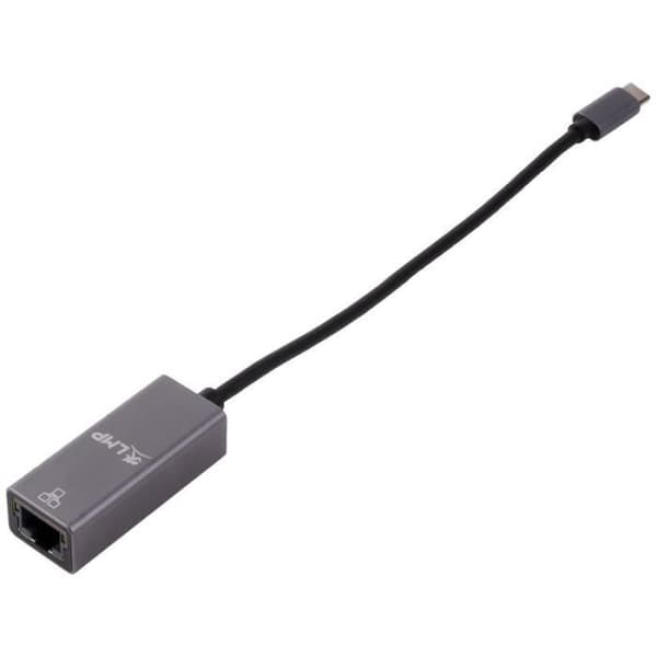 [Ny] Anslutningskabel och nätverksadapter LMP USB-C till Gigabit Ethernet-adapter utrymmesgrå Grå