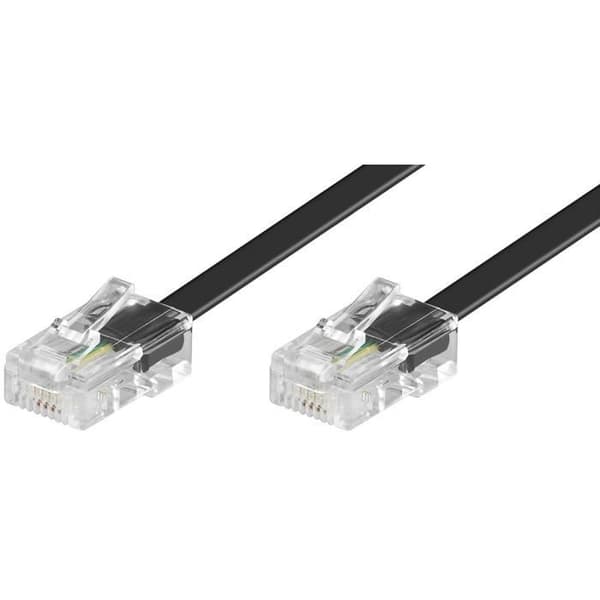 ISDN telefonkabel 6m - GOOBAY - WENTRONIC TEL ISDN 8P4C 600 - 6M (50256)