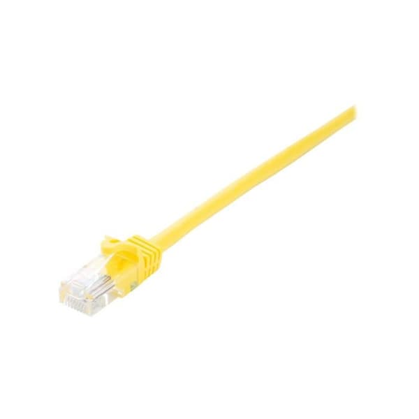V7 Nätverkskabel V7CAT6UTP-50C-YLW-1E - 50 cm Kategori 6 - För Modem, Router, Hub, Panel, Väggplatta, PC