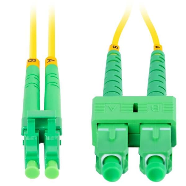 Lanberg Lanberg fiberoptisk kabel FO-SALA-SD11-0020-YE 2 m G.657.A1, med SC/APC- och LC/APC-kontakter