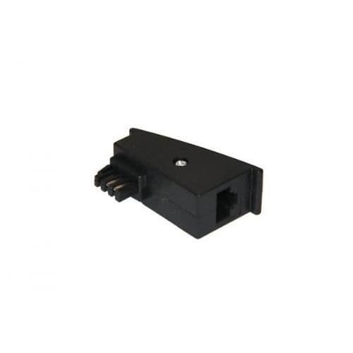 Nätverksadapter - Wentronic - TAE-F/RJ-45 - Svart - 5,3 m